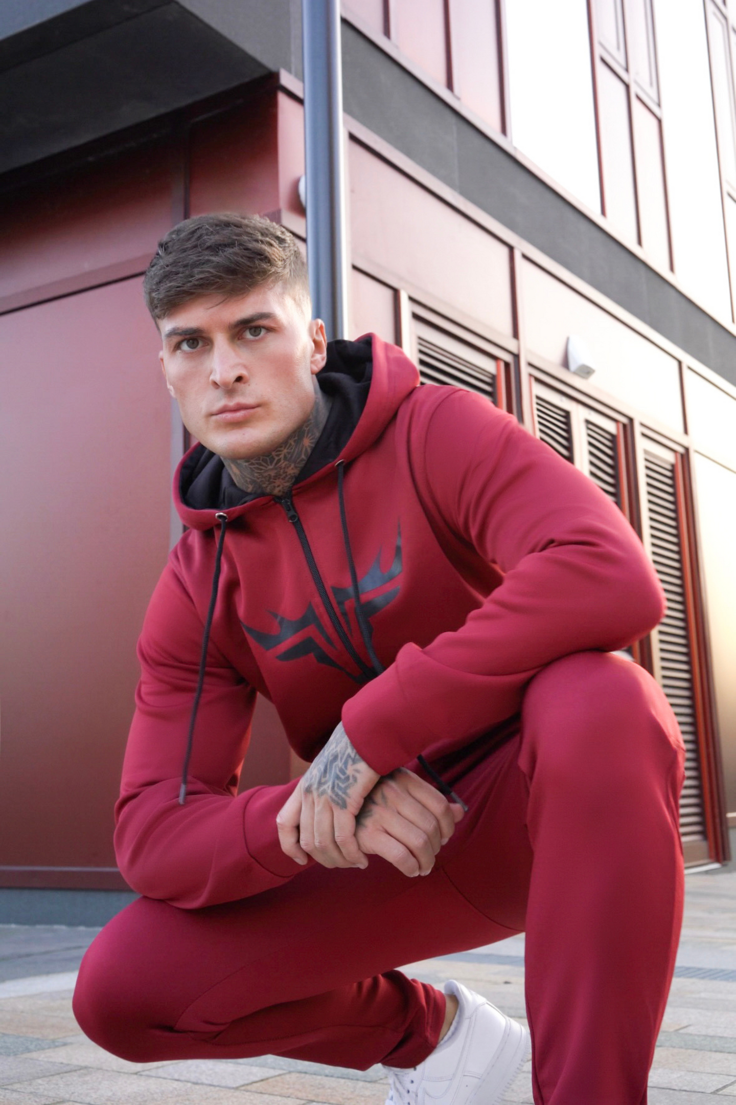 BT Burgundy Tracksuit