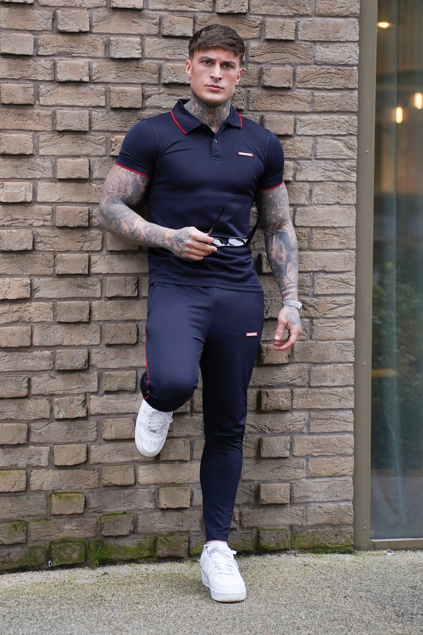 Navy Red Sea Tracksuit