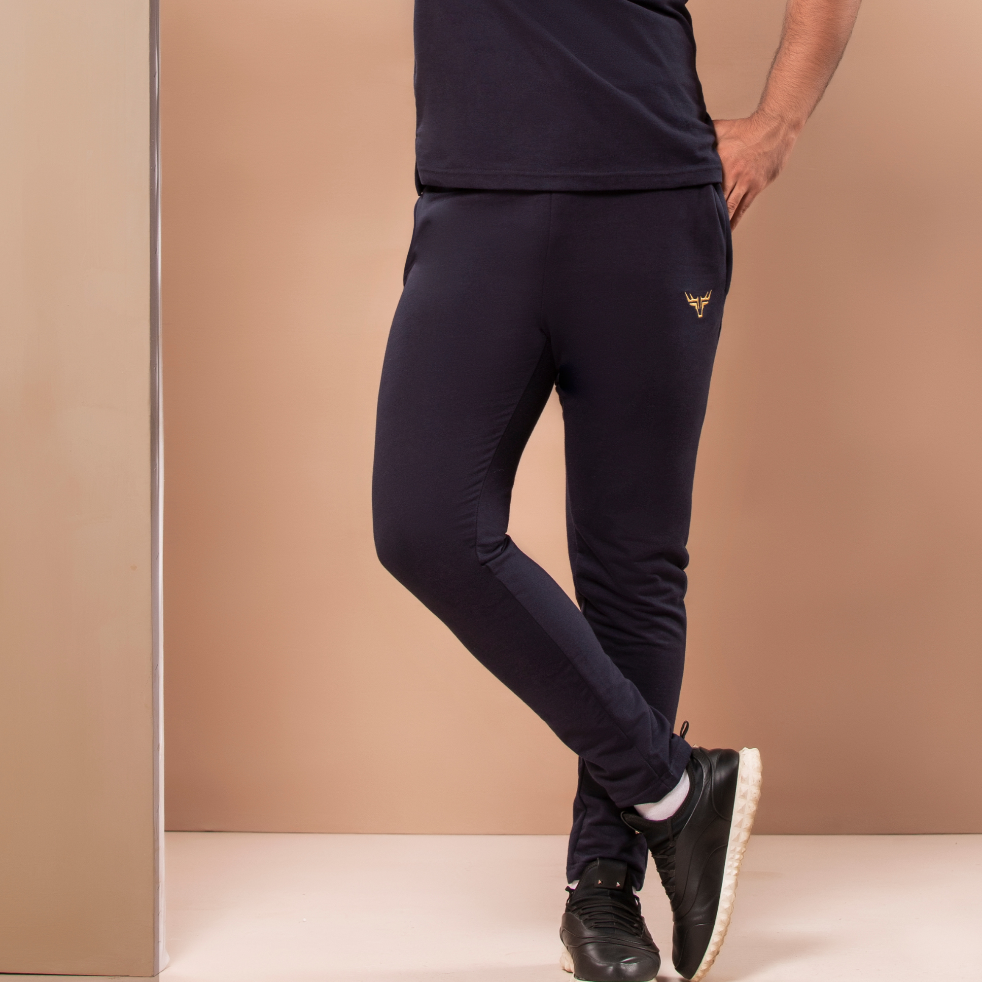 Navy Superstar Trouser