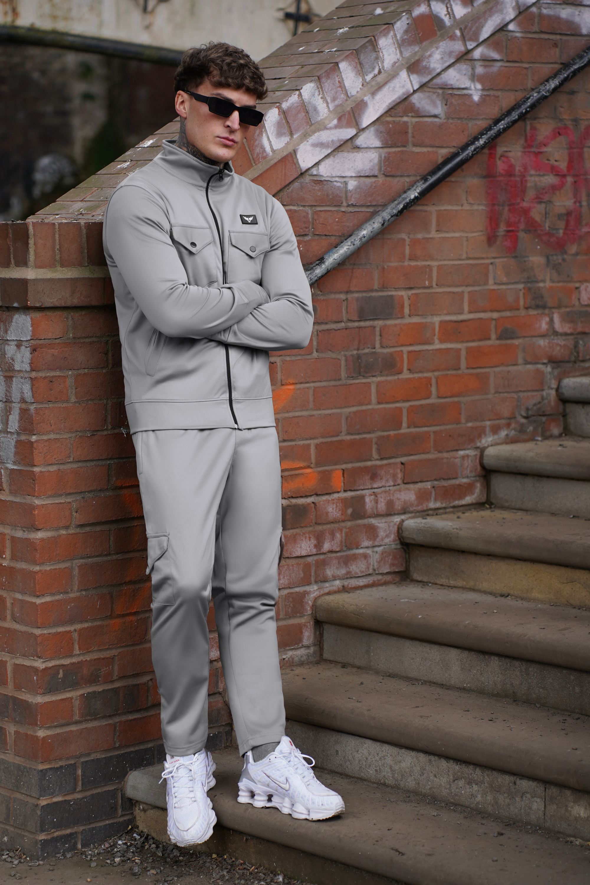 BT Grey Flap Tracksuit