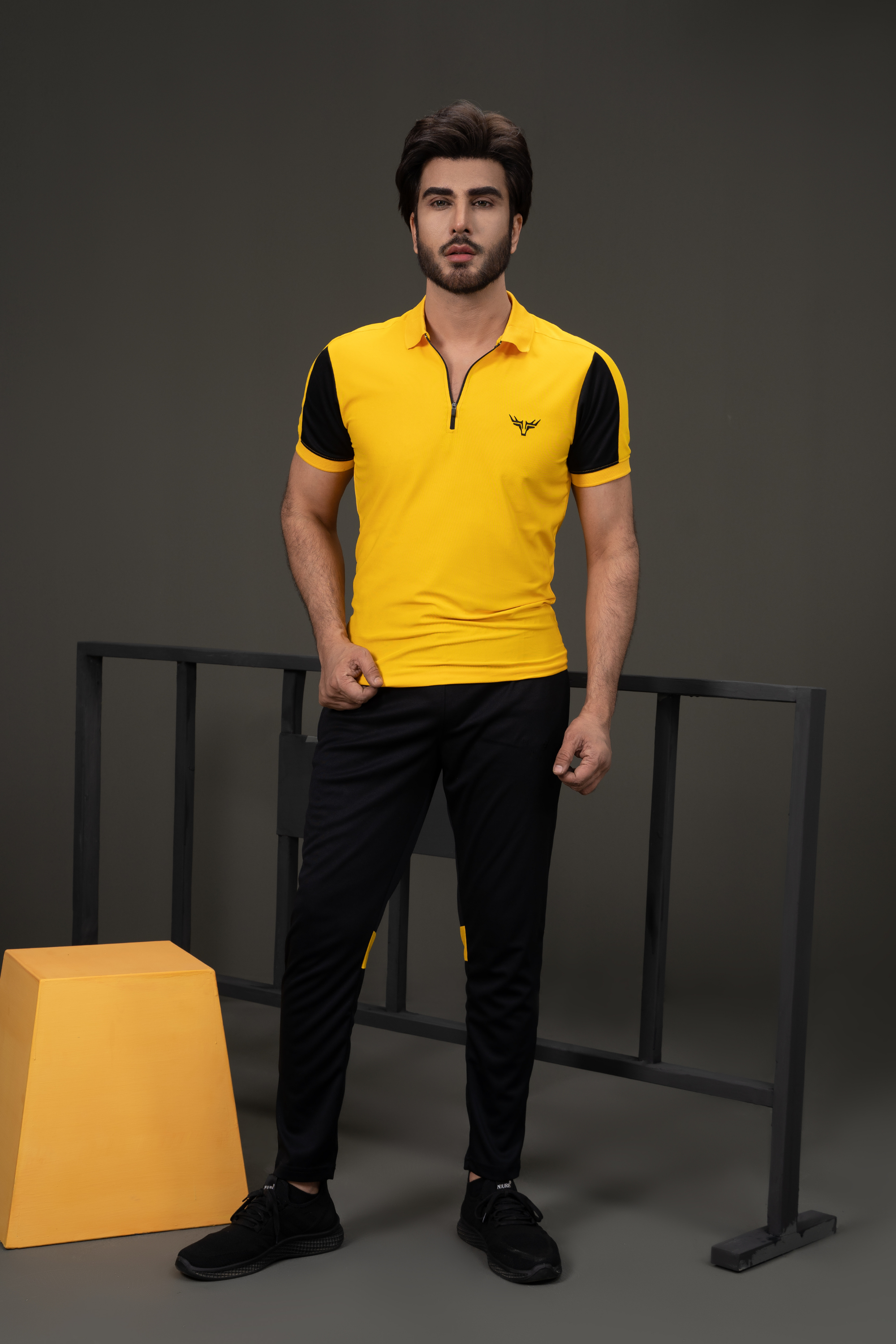 Broncoo Yellow Piqué Tracksuit