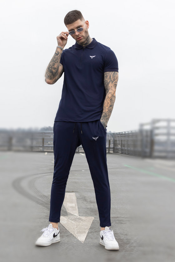 Broncoo Navy Polo Tracksuit