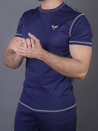 Navy performance Fit Shirt