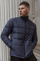 Navy Puffer Jacket