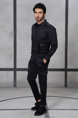 BT Black Flap Tracksuit