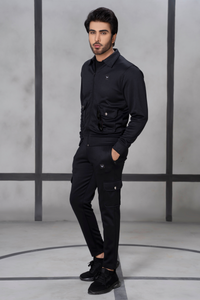 BT Black Flap Tracksuit