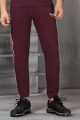 Striped Burgundy Trouser